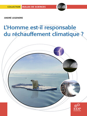 cover image of L'homme est-il responsable du réchauffement climatique ?
